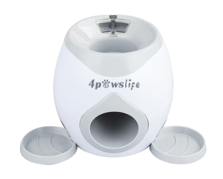 Automatic tennis ball launcher