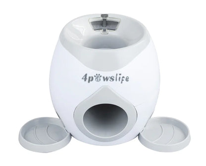 Automatic tennis ball launcher